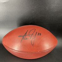 Packers - Aaron Jones Signed Authentic K Ball (Week 11) With STS Logo