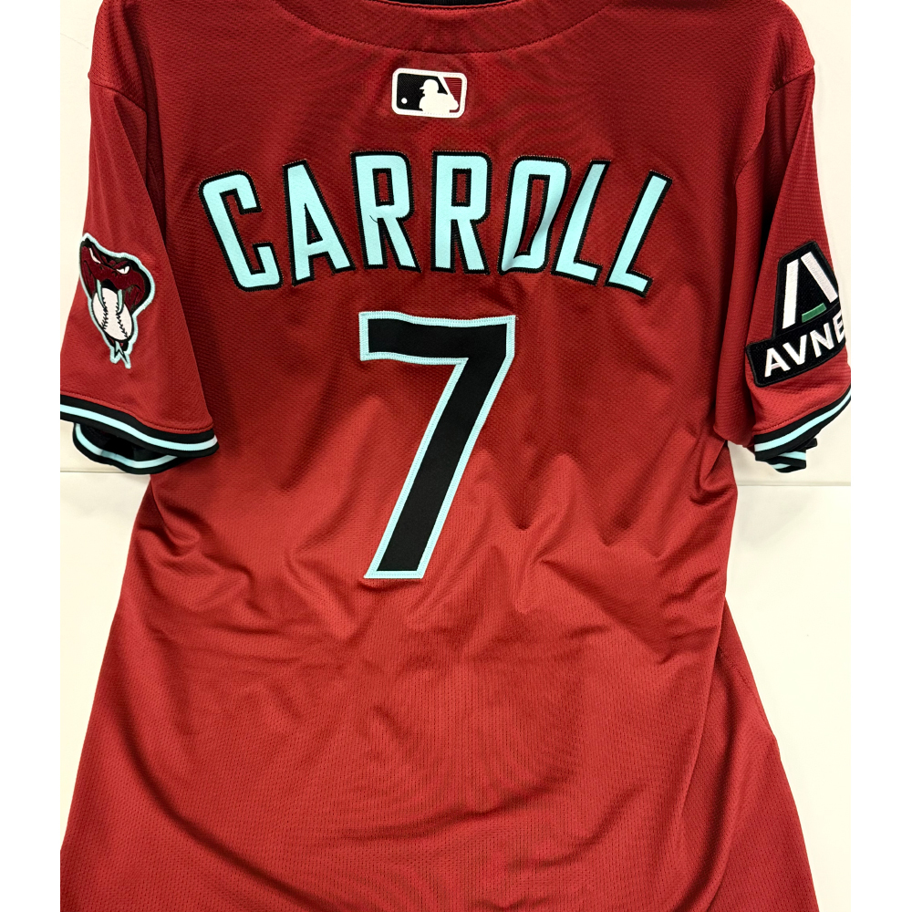 2025 Team-Issued Red Alternate Jersey - Corbin Carroll | Arizona