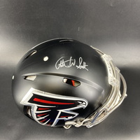 Falcons -  Arthur Smith Signed Authentic Speed Helmet