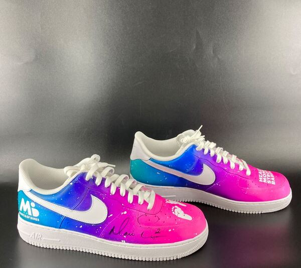 MCMC - Matt Ryan Signed Custom Shoes (2025 Season) Size 14 - Proceeds Be...