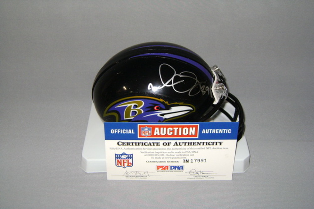NFL MARK CLAYTON SIGNED MINI HELMET The official auction site of