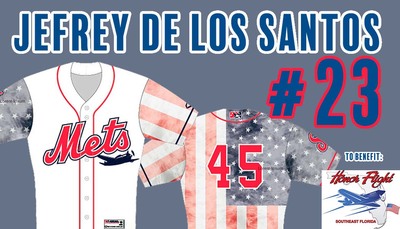 SE Florida Honor Flight Night Jersey #23 Jefrey De Los Santos