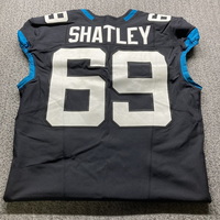 London Games - Jaguars Tyler Shatley Game Worn Jersey (10/01/23) Size 48