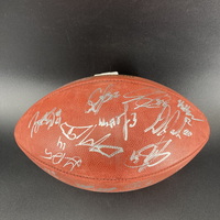 Panthers - Multi Signed Authentic Crucial Catch Football With Over 15 Si...