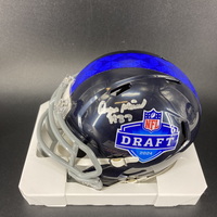 NFL - Eagles Quinyon Mitchell Signed NFL Draft Mini Helmet