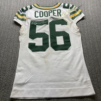Crucial Catch - Packers Edgerrin Cooper Signed Game Worn Jersey (10/20/2...