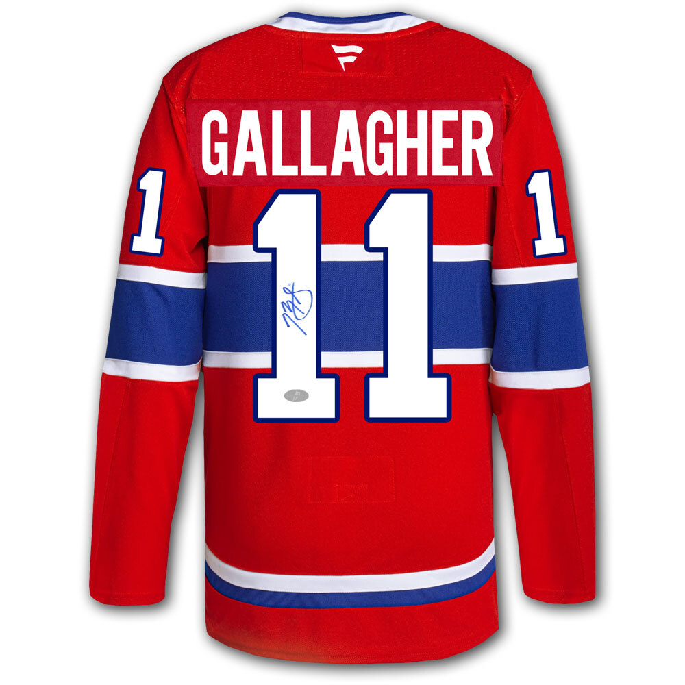 Brendan Gallagher Montreal Canadiens Fanatics Premium Autographed Jersey