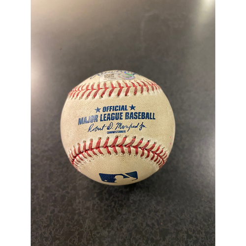 Game Used Baseball: Pitcher: Ljay Newsome, Batter: Cody Bellinger (Home Run)- Top 8th (LAD @ SEA -8/20/2020)