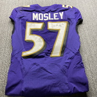 Crucial Catch - Ravens CJ Mosley Game Worn Jersey (9/15/17) Size 40