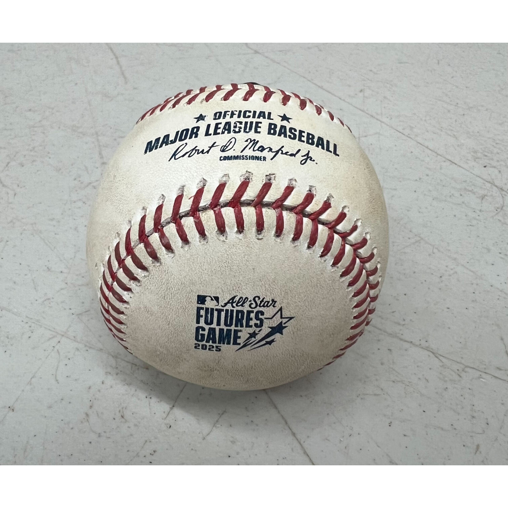 2025 Futures Game: Game Used Baseball P: Parker Messick B: JJ