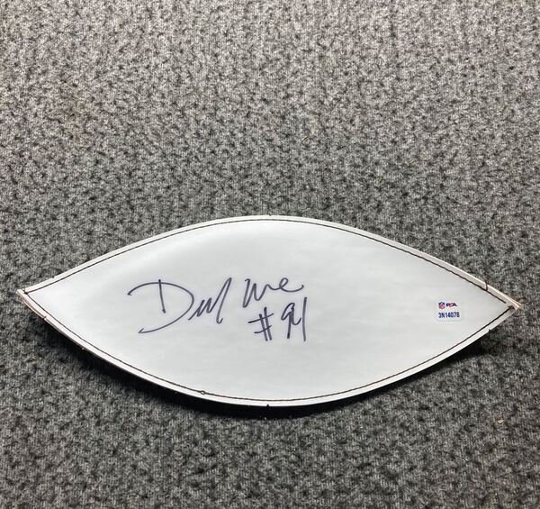 NFL - Cowboys Demarcus Ware Signed White Panel