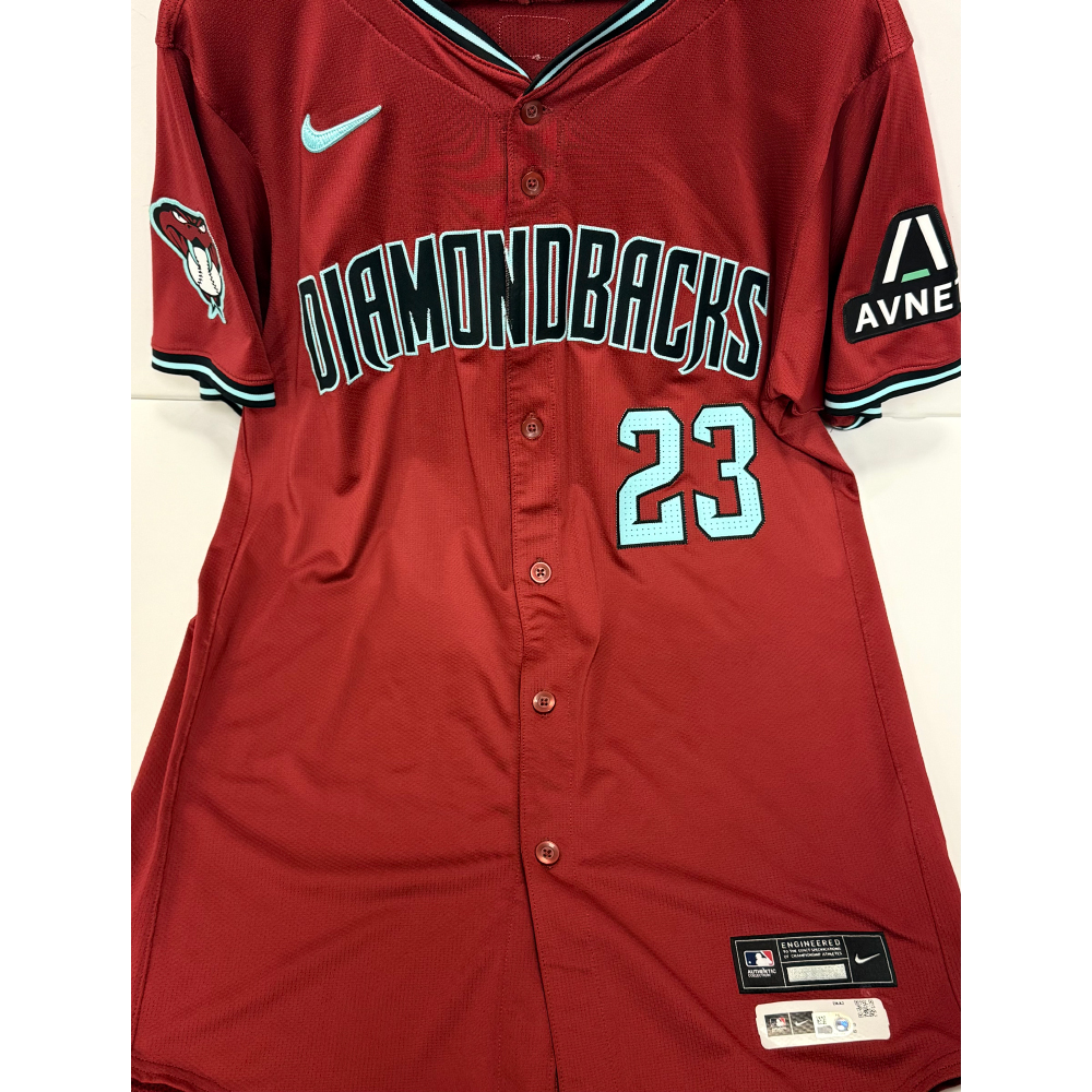2024 Game-Used Red Alternate Jersey - Zac Gallen - NYY @ ARI 4/2