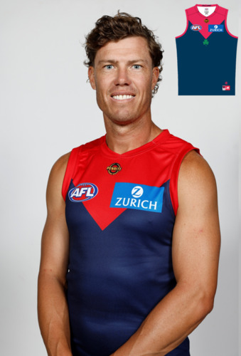 Photo of Melbourne Demons Jim's Game Guernsey - Jake Melksham #18