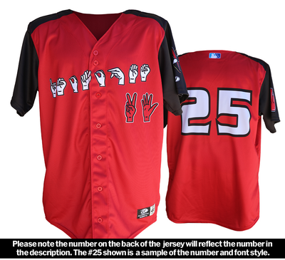 Curry Xzavion #53-Size: 46, 2025 ASL Game Worn Autographed Jersey