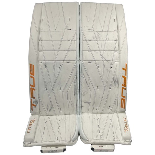 Photo of 25-26 Game-Used TRUE Goalie Leg Pads - Joonas Korpisalo 