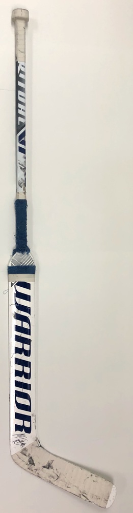 #40 Carter Hutton Game Used Stick - Autographed - Buffalo Sabres