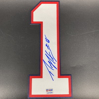 NFL - Bills Percy Harvin Signed Jersey Number