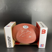 Colts - Darius Leonard Signed Authentic Football With Colts Logo