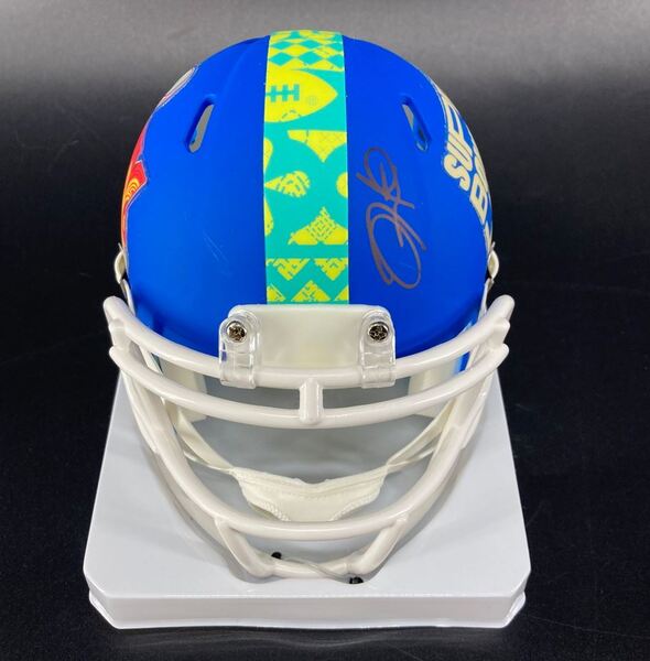 NFL - Eagles Jalen Hurts Signed Super Bowl LIX Commemorative Mini Helmet