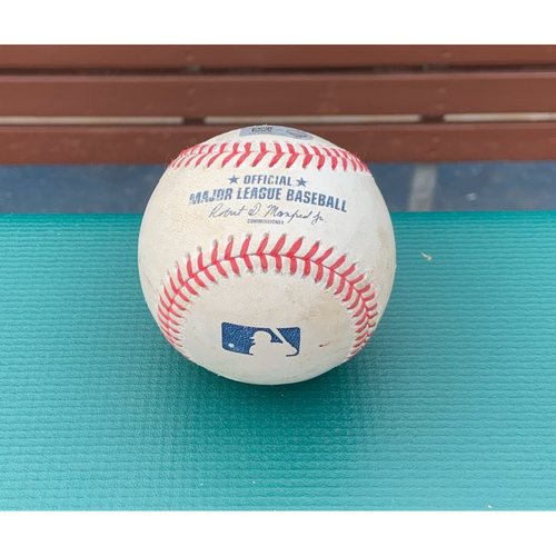 2021 Phillies Game-Used Baseball - Didi Gregorius Home Run - 4/6/21 vs. NYM