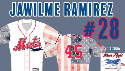 SE Florida Honor Flight Night Jersey #28 Jawilme Ramirez