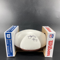 Panthers - Robby Anderson Signed panel Ball With Panthers Logo