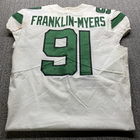 London Games - Jets John Franklin-Myers Game Used Jersey (10/10/21) Size 44