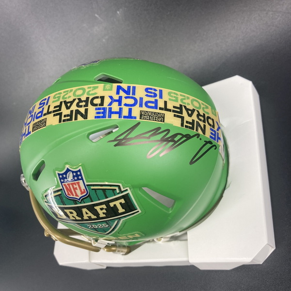 NFL - Bengals Shemar Stewart Signed NFL Draft Mini Helmet