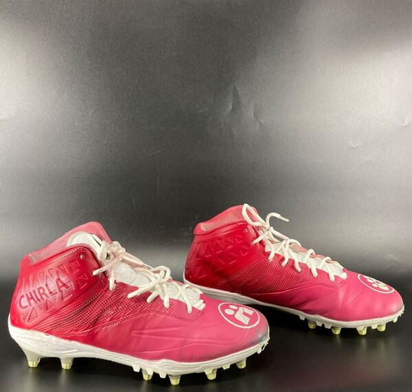 MCMC - Rams Kobie Turner Custom Cleats 2025 Season Size 13.5 Proceeds Be...