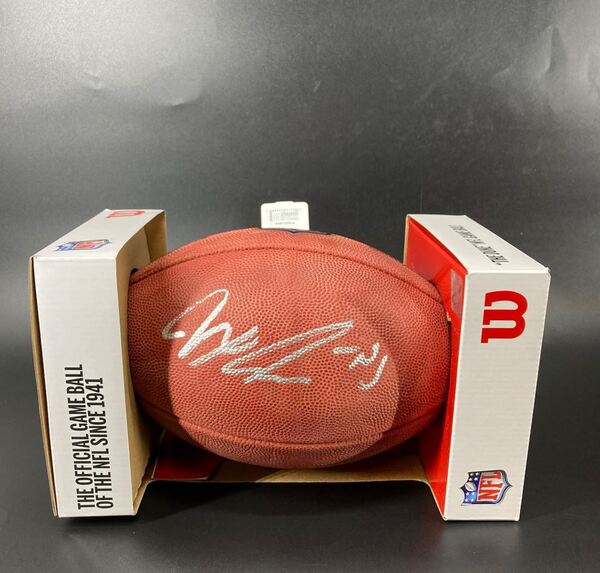 NFL - Seahawks Jaxon Smith-Njigba signed authentic football