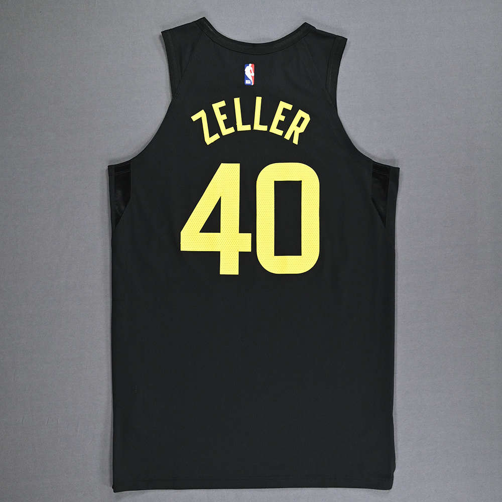 Cody Zeller Utah Jazz International Games (Edmonton) GameWorn