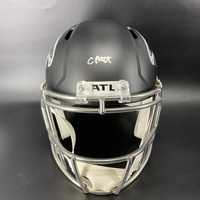 Falcons -  Corderelle Patterson Signed Replica Speed Helmet