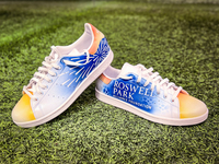MCMC - Daryl Johnston Custom Cleats - Supporting Roswell Park Alliance F...
