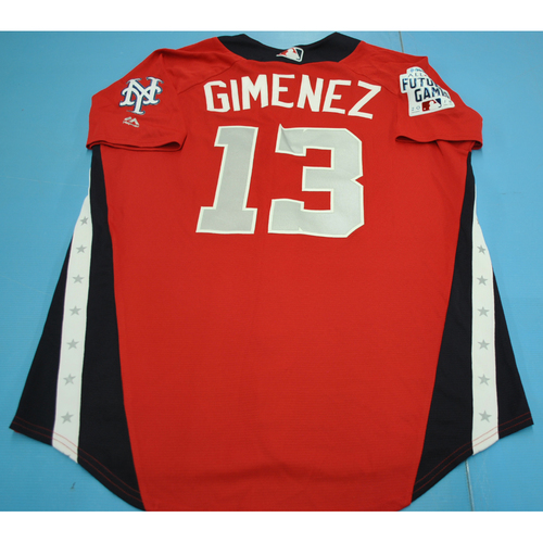 2018 Futures Game - Andres Gimenez Batting Practice Worn Jersey