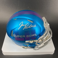 NFL - Eagles Jason Kelce Signed Super Bowl 52 Mini Helmet