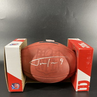 NFL - Ravens Justin Tucker Signed Authentic Football