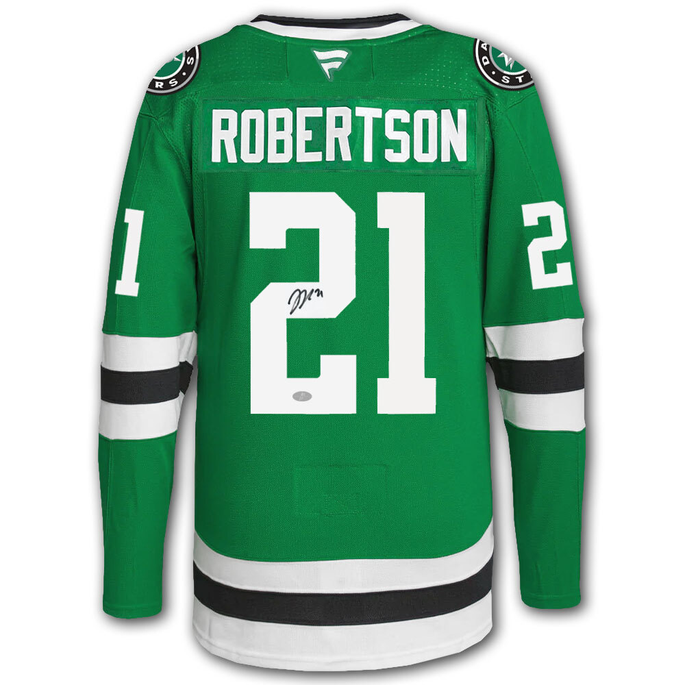 Jason Robertson Dallas Stars Fanatics Premium Autographed Jersey
