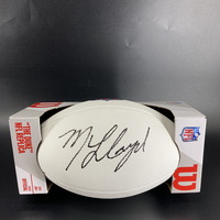 NFL - Packers MarShawn Lloyd Signed White Composite Footballs