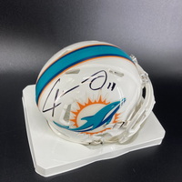 Dolphins - Jarvis Landry Signed Mini Helmet