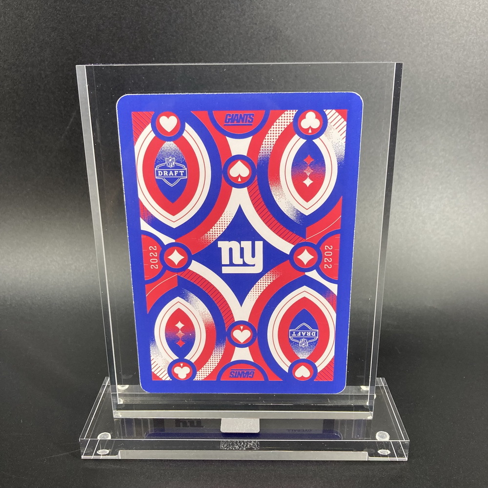 Hurricane Ian Relief Giants Kayvon Thibodeaux Special Edition 2022 Draft Card 1 of 2 The