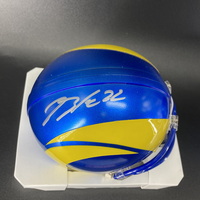 NFL - Rams Blake Corum Signed Mini Helmet