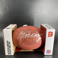 NFL - Texans CJ Stroud Signed Authentic Football with Pro Bowl Logo