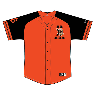 #8 Maui Ahuna (size 48/XL) - Beer Batters Jersey
