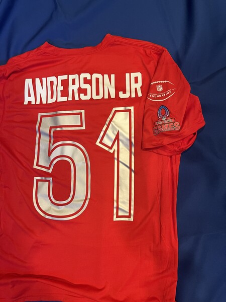Pro Bowl Games - Texans Will Anderson Jr Practice Worn Shirt - Worn 2.2.26