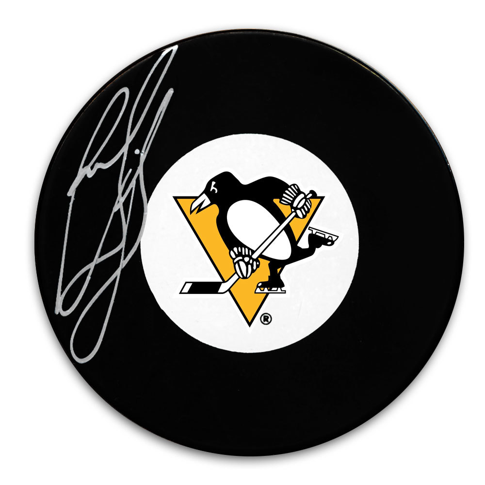 Ron Francis Pittsburgh Penguins Autographed Puck