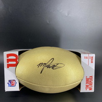 NFL - Packers Michael Pratt Signed Gold Composite Football