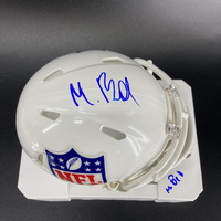 NFL - Cowboys Markquese Bell Signed NFL Shield Mini Helmet