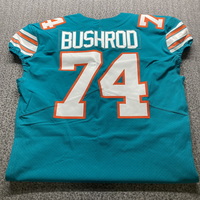 NFL - Dolphins Jermon Bushrod Game Cut Jersey Size 48