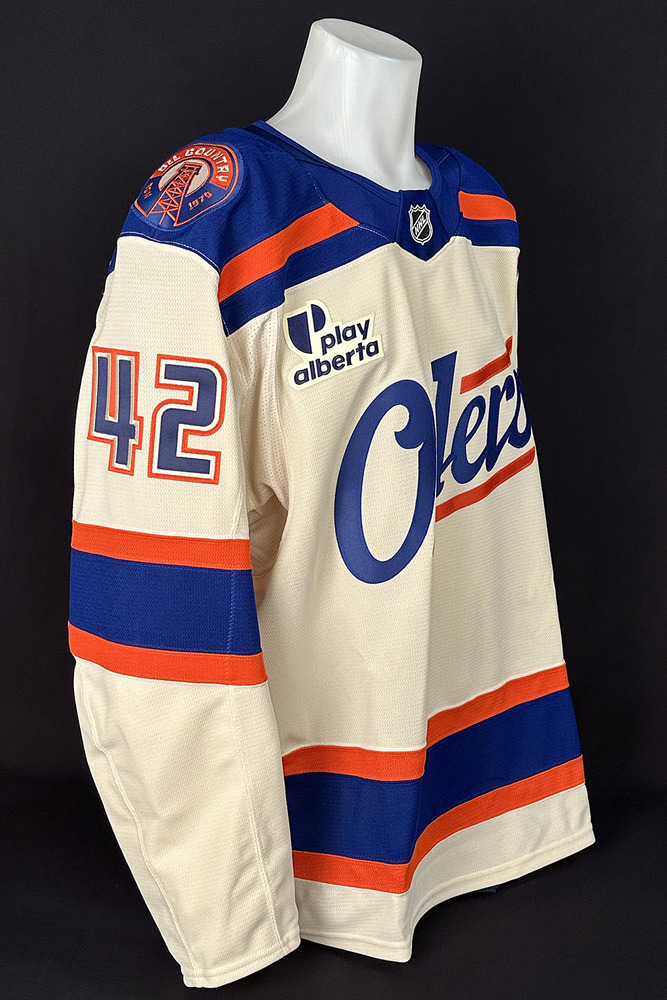 #42 Kasperi Kapanen - 2025-26 Edmonton Oilers Alternate Set #1 