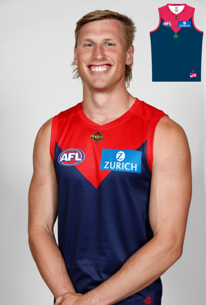 Melbourne Demons Jim's Game Guernsey - Max Heath #27